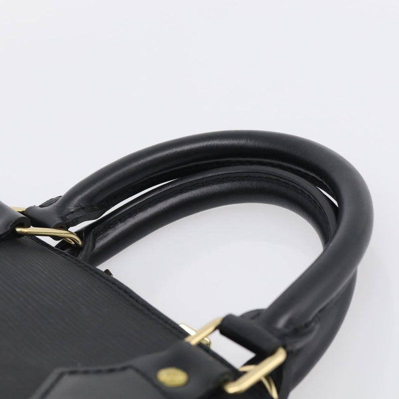 Louis Vuitton Alma Epi Leather Black Bag
