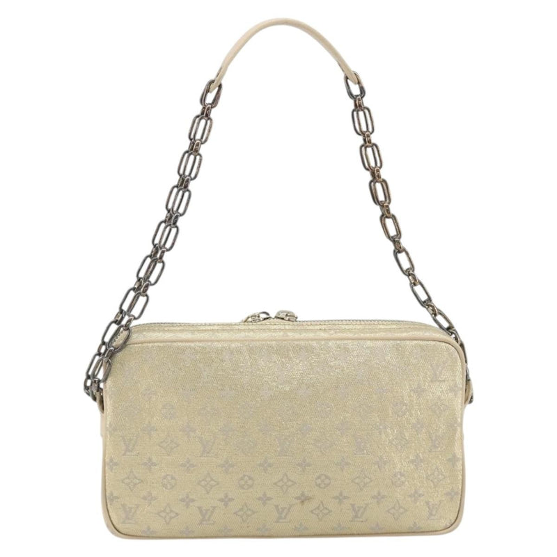 Louis Vuitton Mckenna Mini Lin Gold Canvas Bag