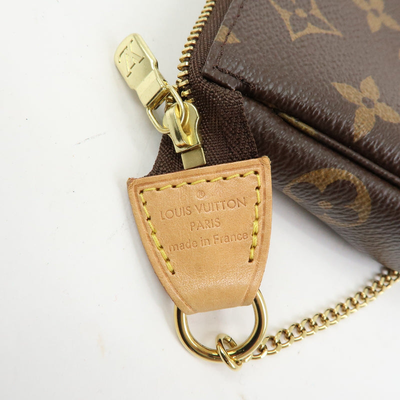 Louis Vuitton Pochette Accessoires Monogram Canvas Brown Bag