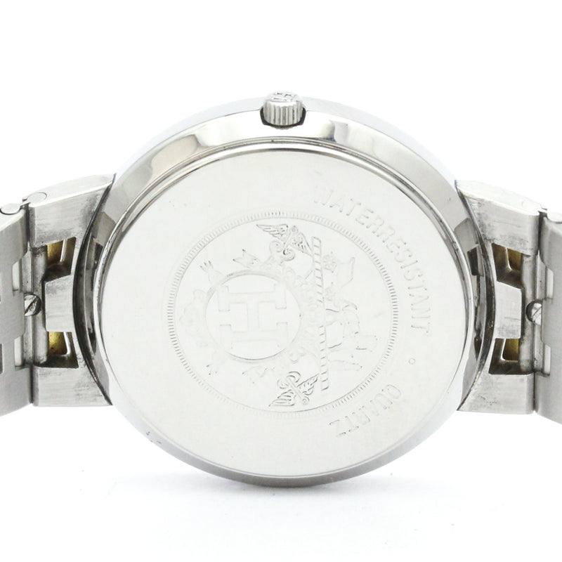 Hermes Sellier Quartz Stainless Steel And Plated Metal Watches