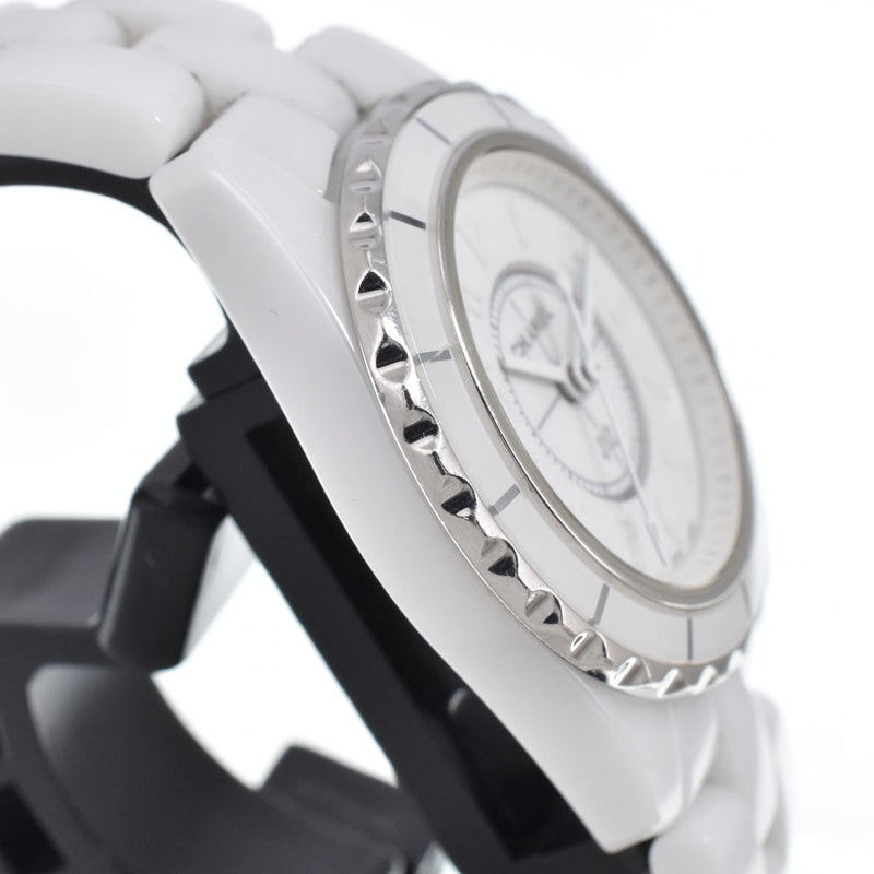 Chanel J12 Quartz Ceramic And Stainless Steel With Diamond Markers Watches
