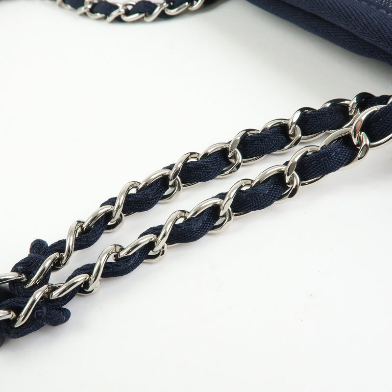 Chanel Deauville Denim Blue Denim_jeans Bag