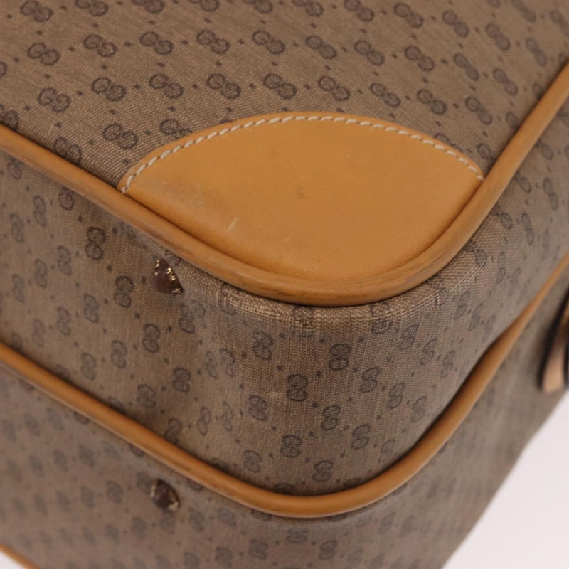 Gucci Micro Gg Canvas Beige Bag