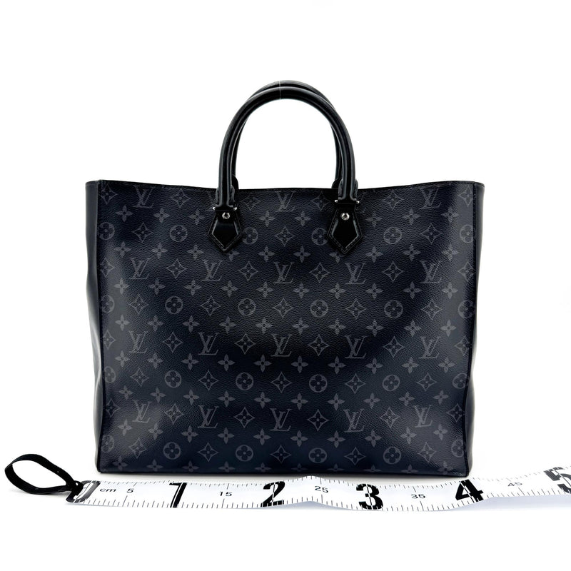 Louis Vuitton Grand Sac Monogram Jacquard Black Canvas Bag