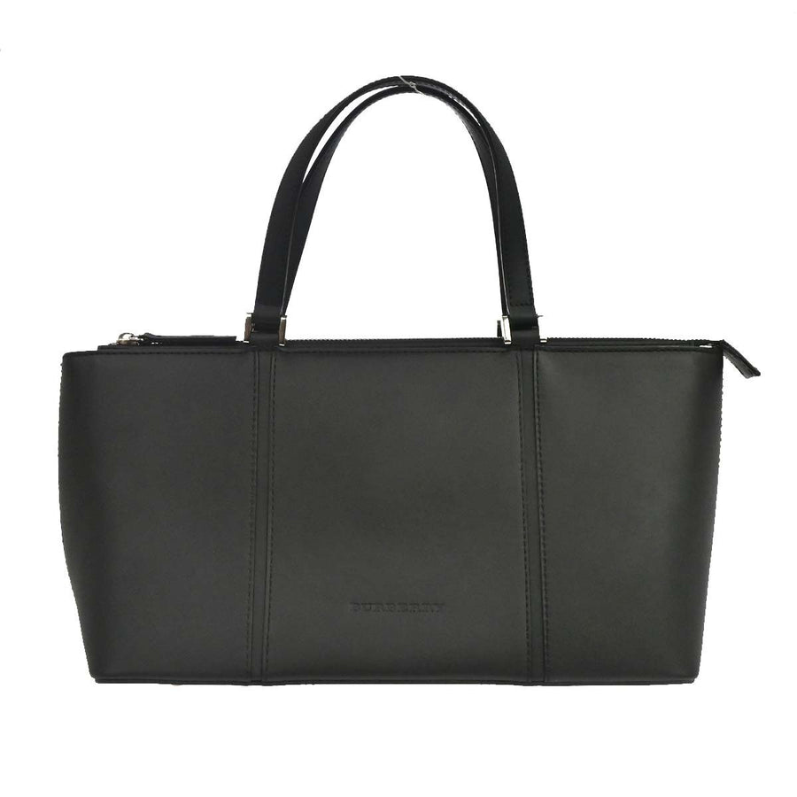 Burberry Handbag Leather Black Bag