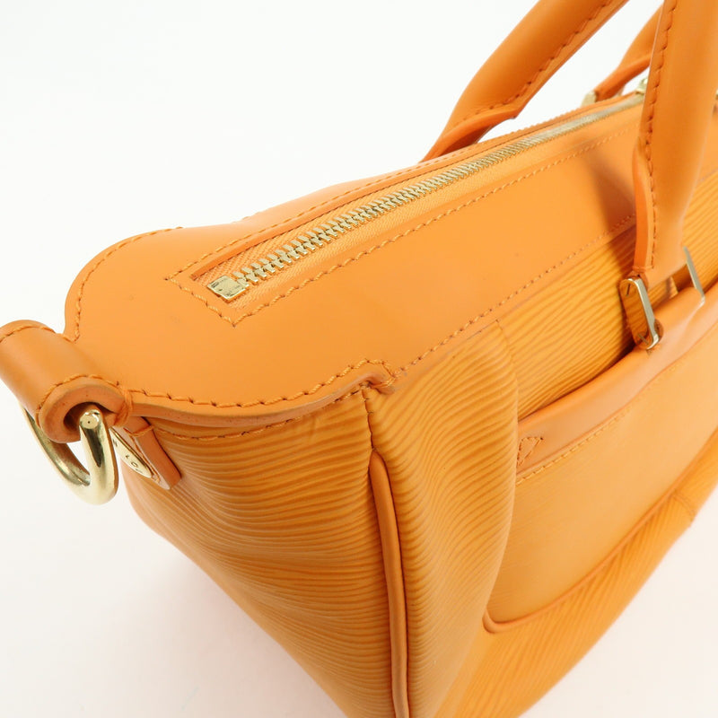 Louis Vuitton Dhanura Epi Leather Orange Bag