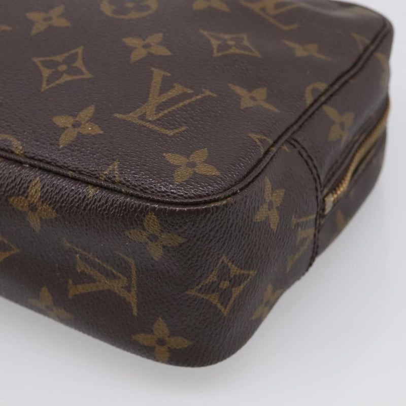 Louis Vuitton Trousse Toilette Monogram Canvas Brown Bag