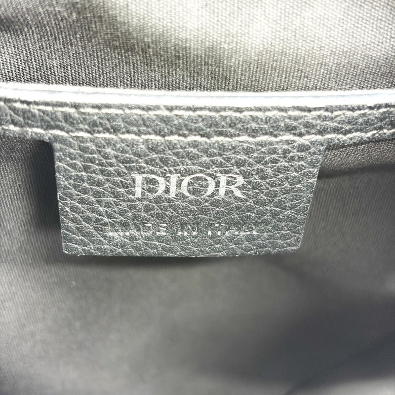 Christian Dior Saddle Oblique Canvas Beige Bag