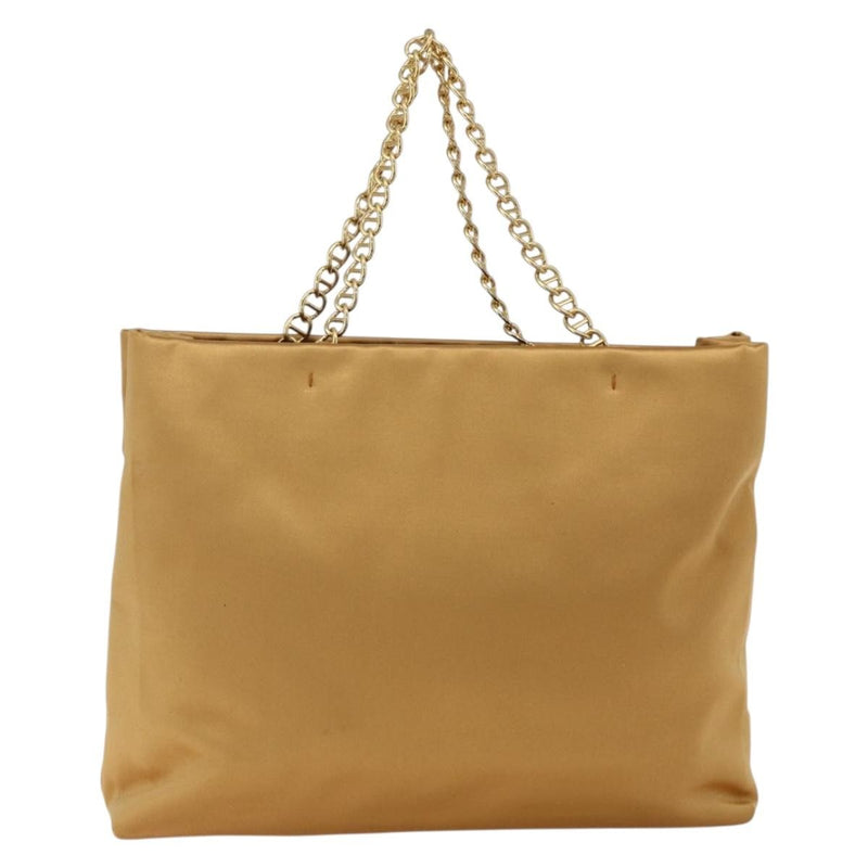 Prada Chain Satin Gold Bag
