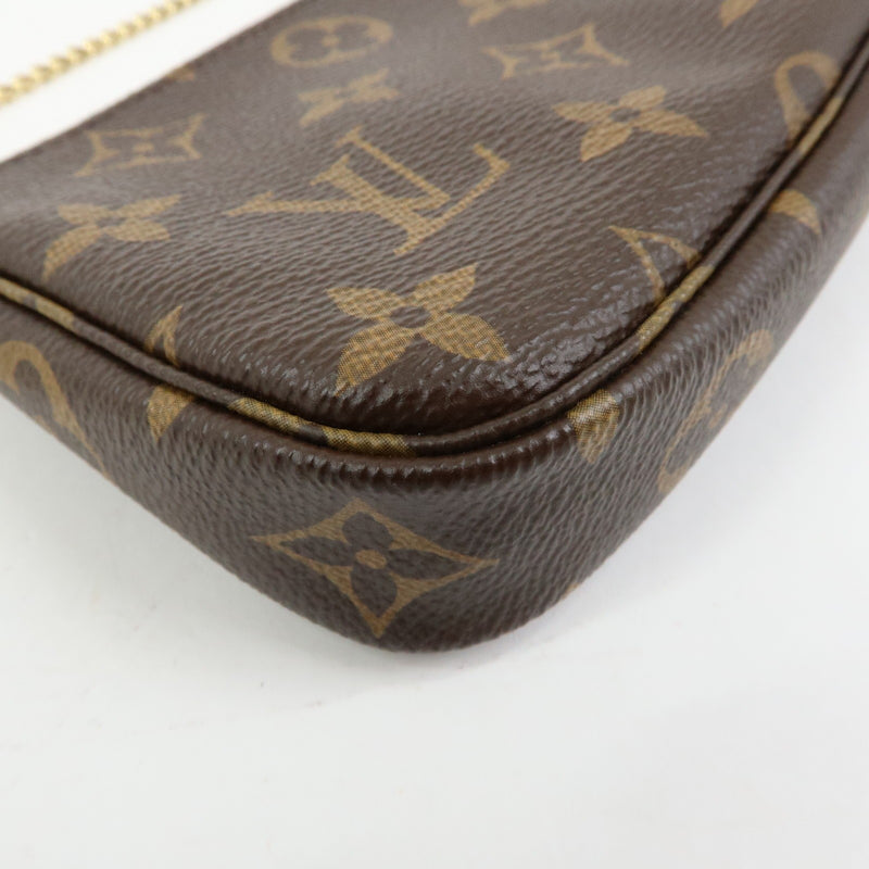 Louis Vuitton Pochette Accessoires Monogram Canvas Brown Bag