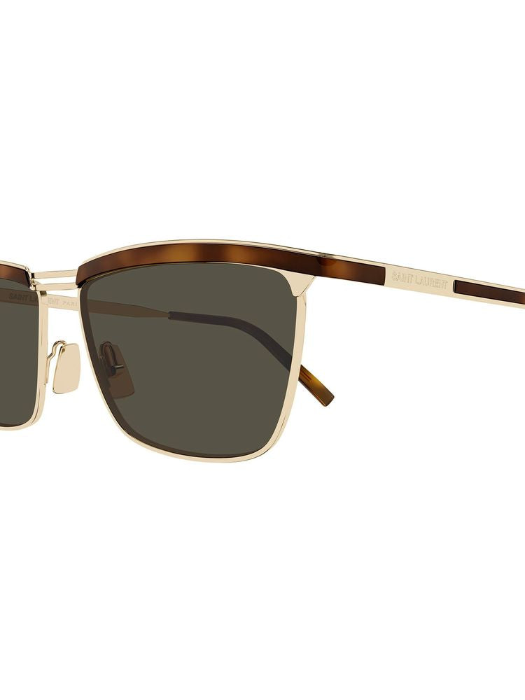 Saint Laurent Sl Sunglasses — Havana Metal