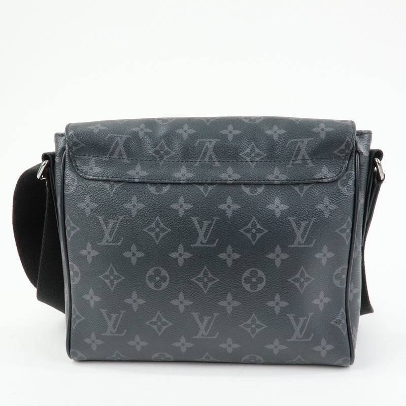 Louis Vuitton District Messenger Monogram Eclipse Canvas Gray