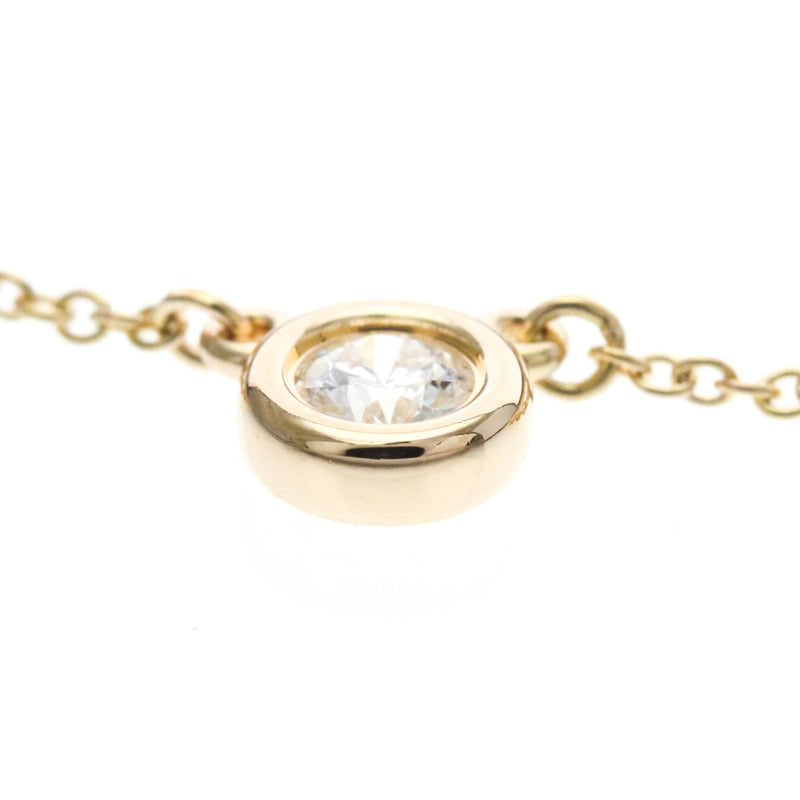 Tiffany & Co. Elsa Peretti Diamonds By The Yard Pendant 18k Rose Gold With Pear-Shaped Diamond Pink_gold Bijoux