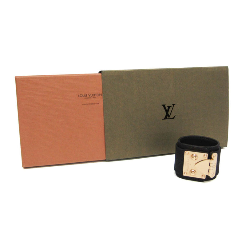 Louis Vuitton S Lock Damier Vernis Black Satin Bijoux
