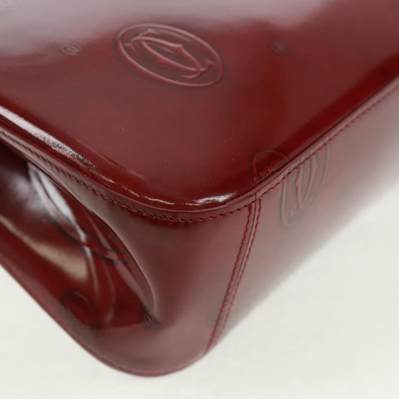 Cartier Happy Birthday Patent Leather Red Patent_leather Bag