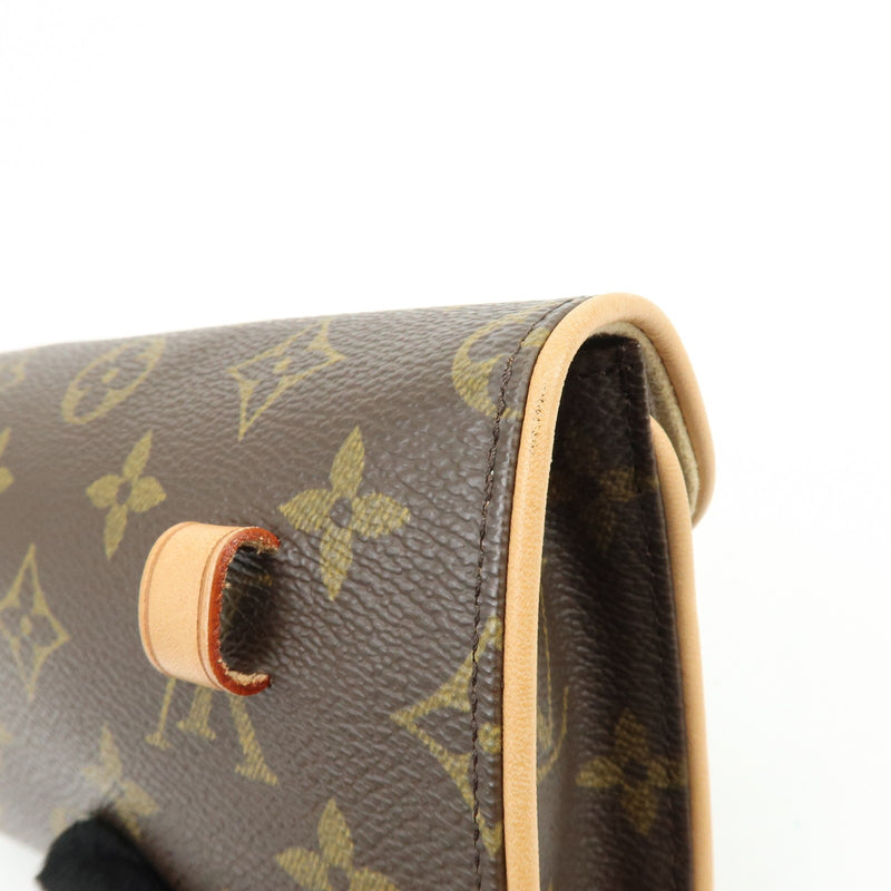 Louis Vuitton Florentine Waist Monogram Canvas Brown Bag