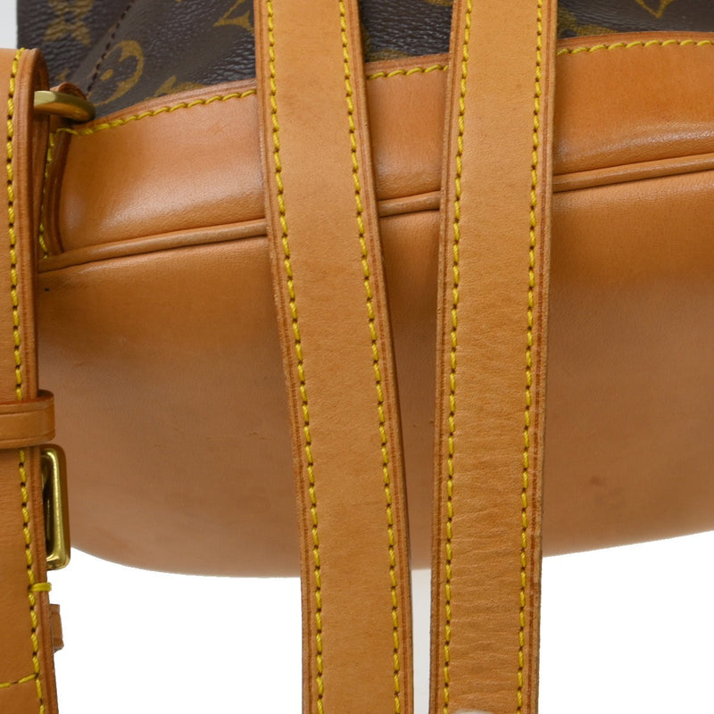 Louis Vuitton Vintage Montsouris Monogram Canvas Brown Bag