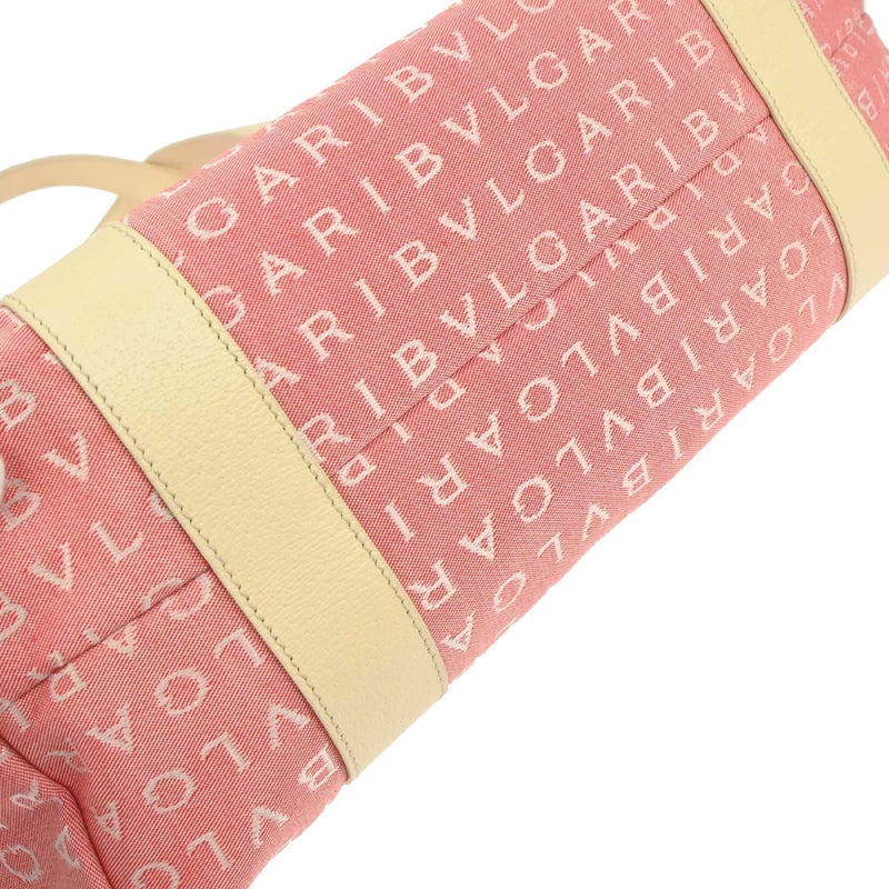 Bvlgari Logomania Canvas Pink Bag