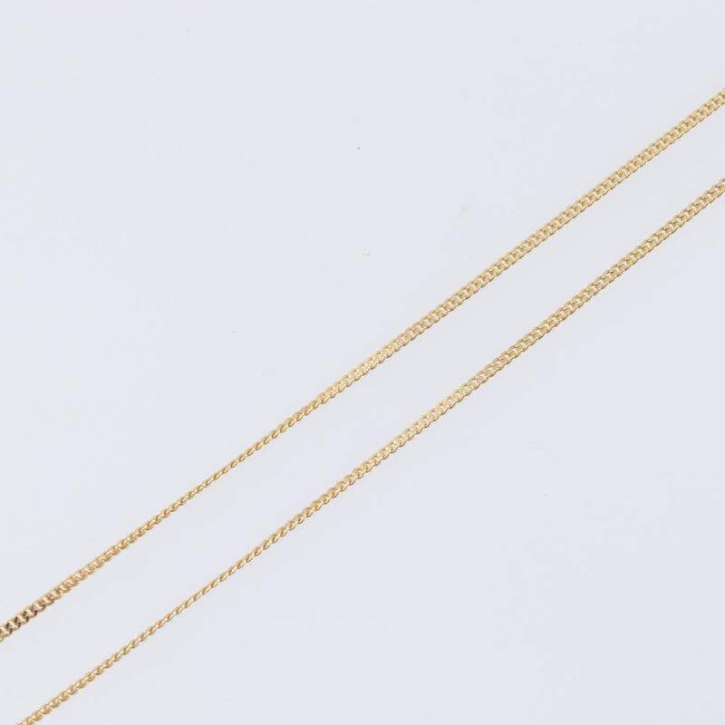 Christian Dior Cd Long Metal With Beads Gold Bijoux