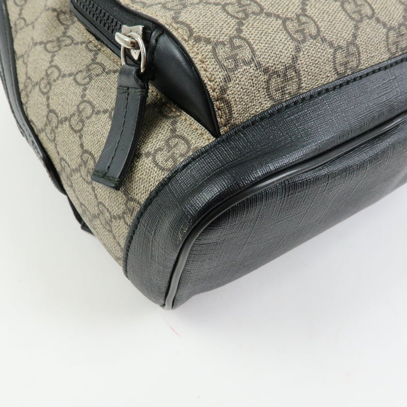 Gucci Zip Pocket Gg Coated Canvas Beige Bag