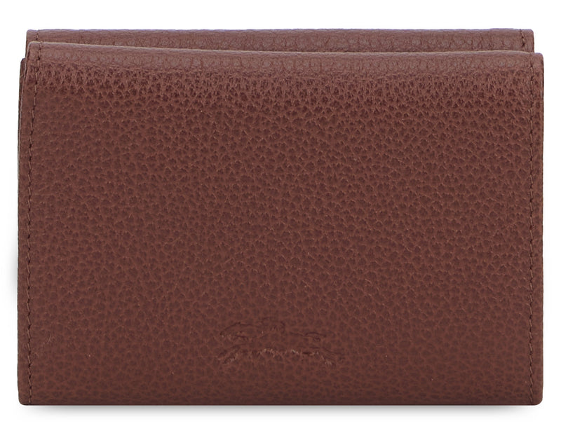 Longchamp Leather Wallet — Brown