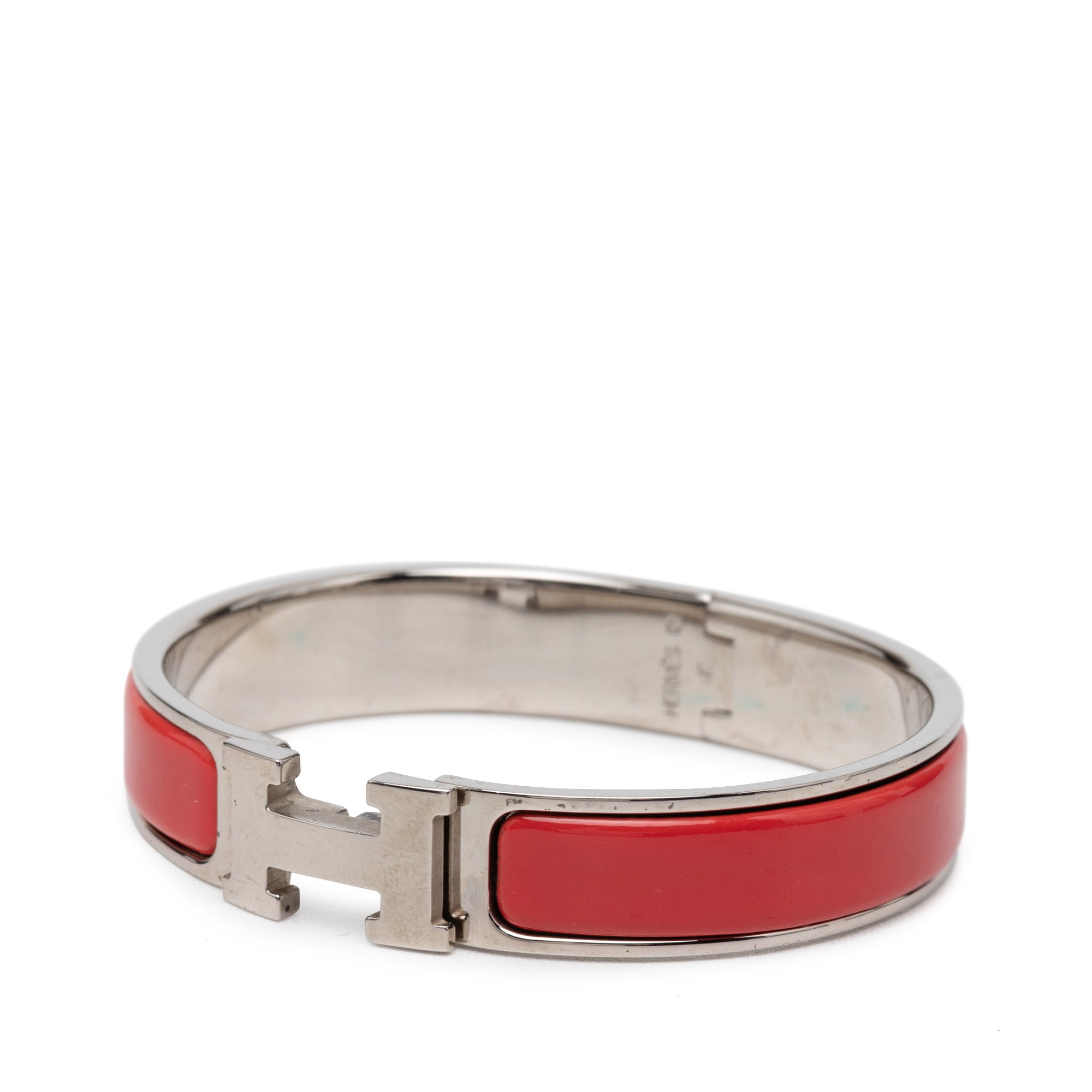 Narrow Enamel Clic H Bracelet PM - Image 2