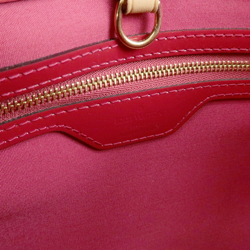 Louis Vuitton Catalina Monogram Vernis Red Patent_leather Bag