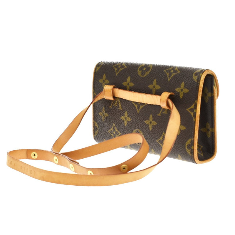 Louis Vuitton Florentine Waist Monogram Canvas Brown Bag