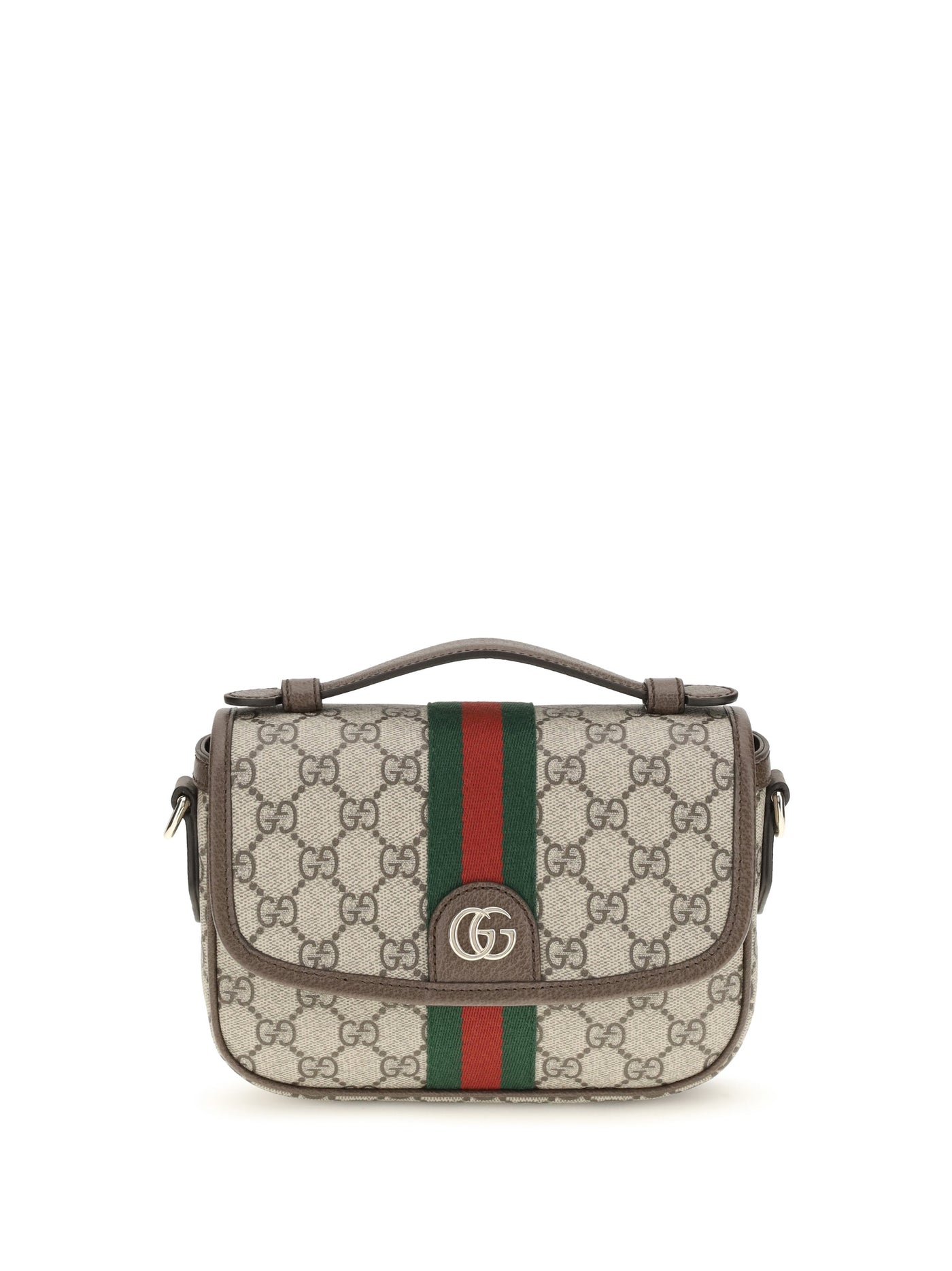 Gucci Ophidia Shoulder Bag — Beige Fabric