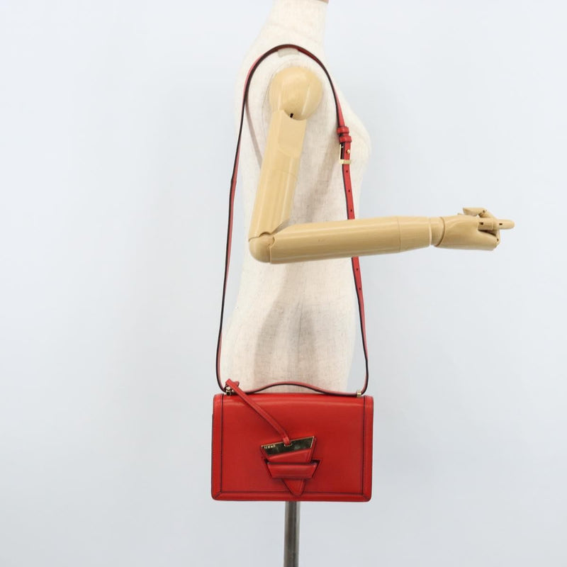 Loewe Barcelona Leather Red Bag
