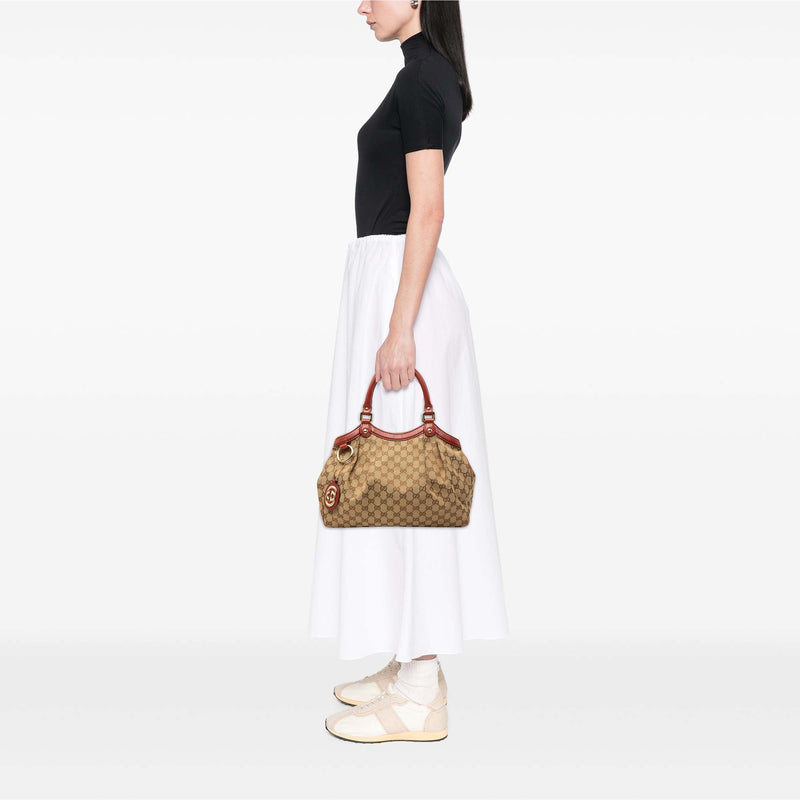 Medium GG Canvas Sukey Tote - Image 9