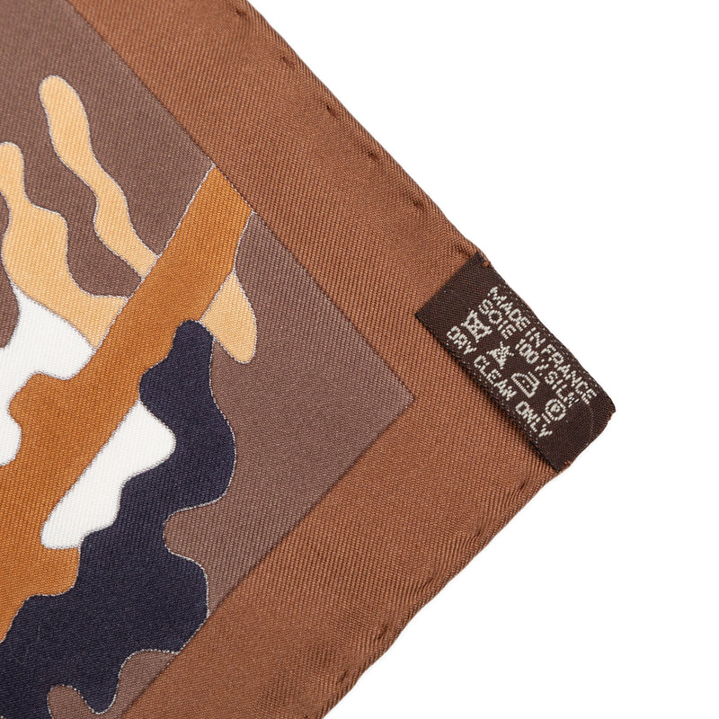 Les Dix Cavaliers Silk Scarf 90 - Image 7