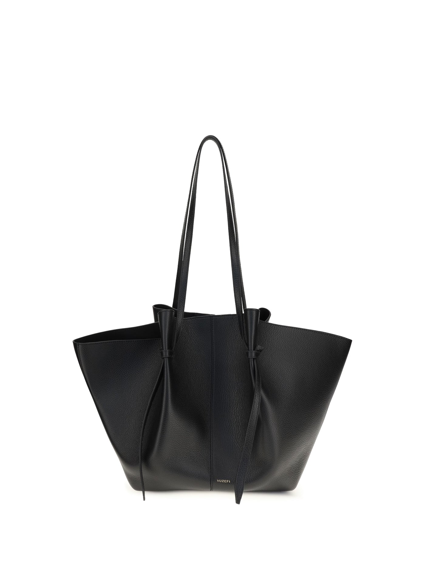 Yuzefi Mochi Shoulder Bag — Black Calf Leather (bos Taurus)