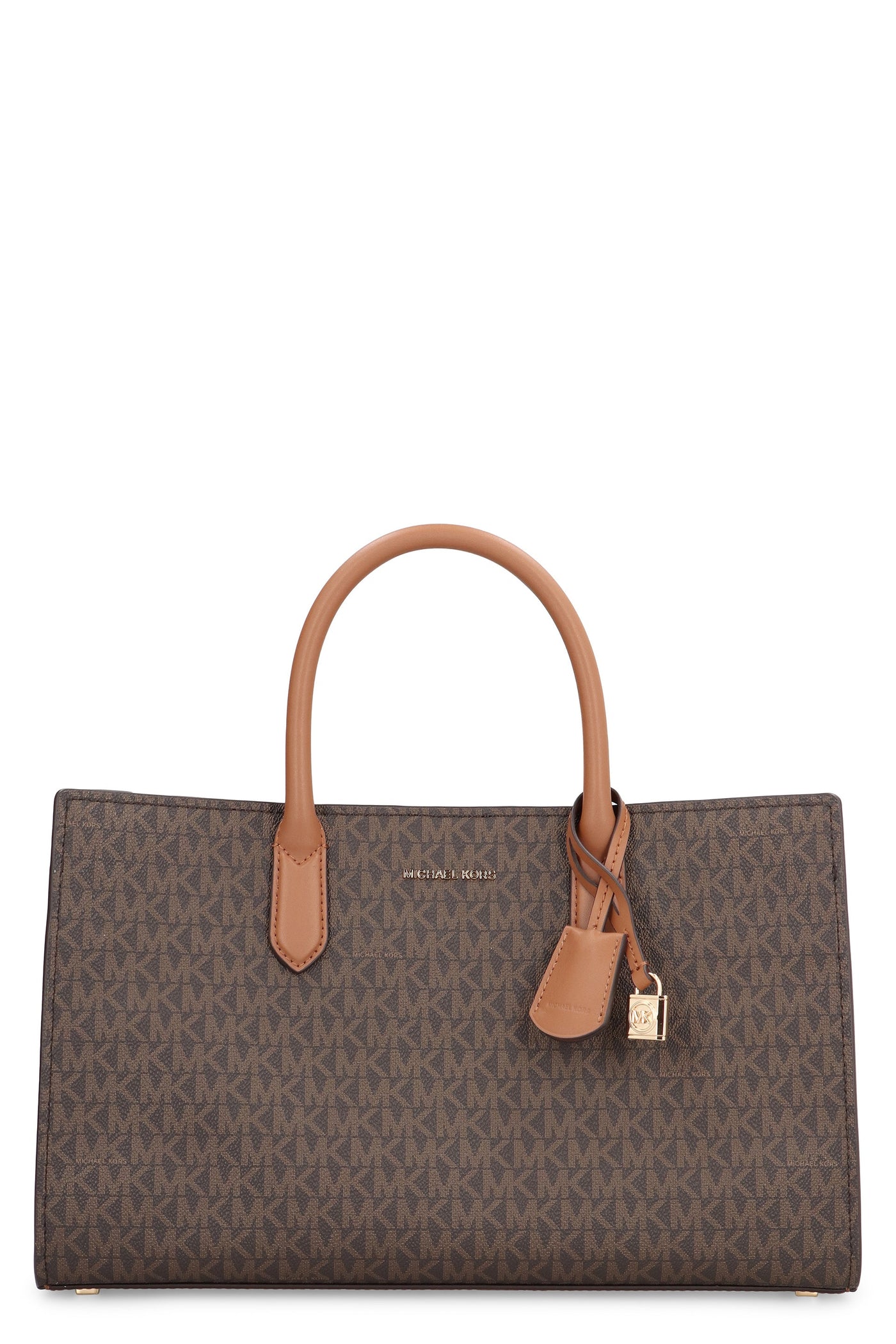 Michael Michael Kors Scarlett Tote Bag — Brown Pvc