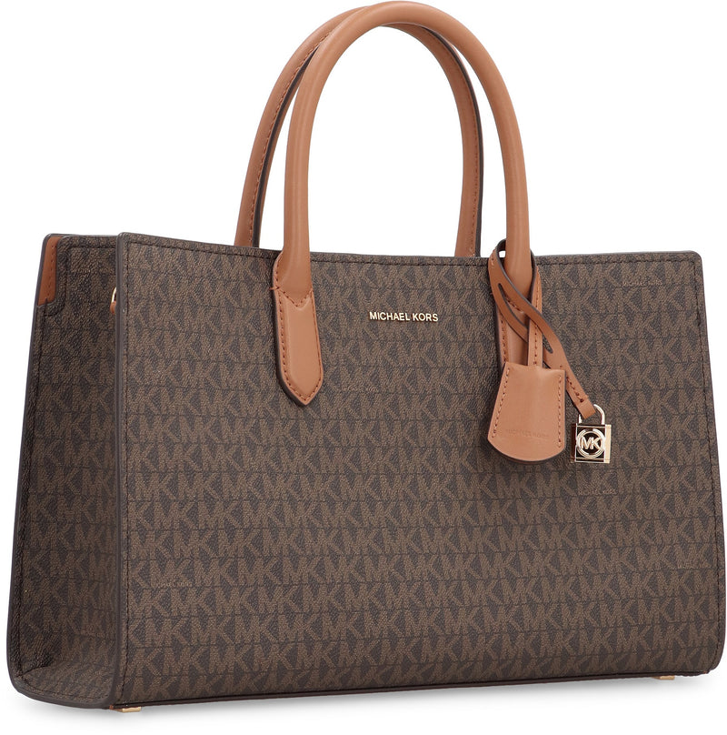 Michael Michael Kors Scarlett Tote Bag — Brown Pvc