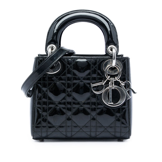 Mini Patent Cannage Lady Dior - Image 1