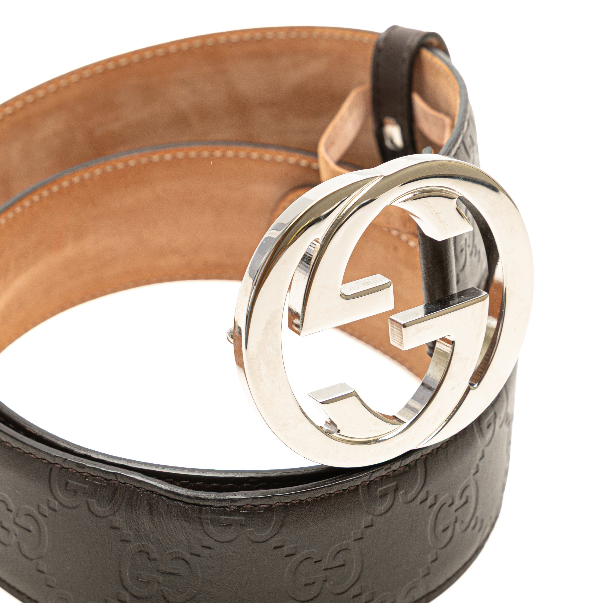 Guccissima Interlocking G Belt - Image 4