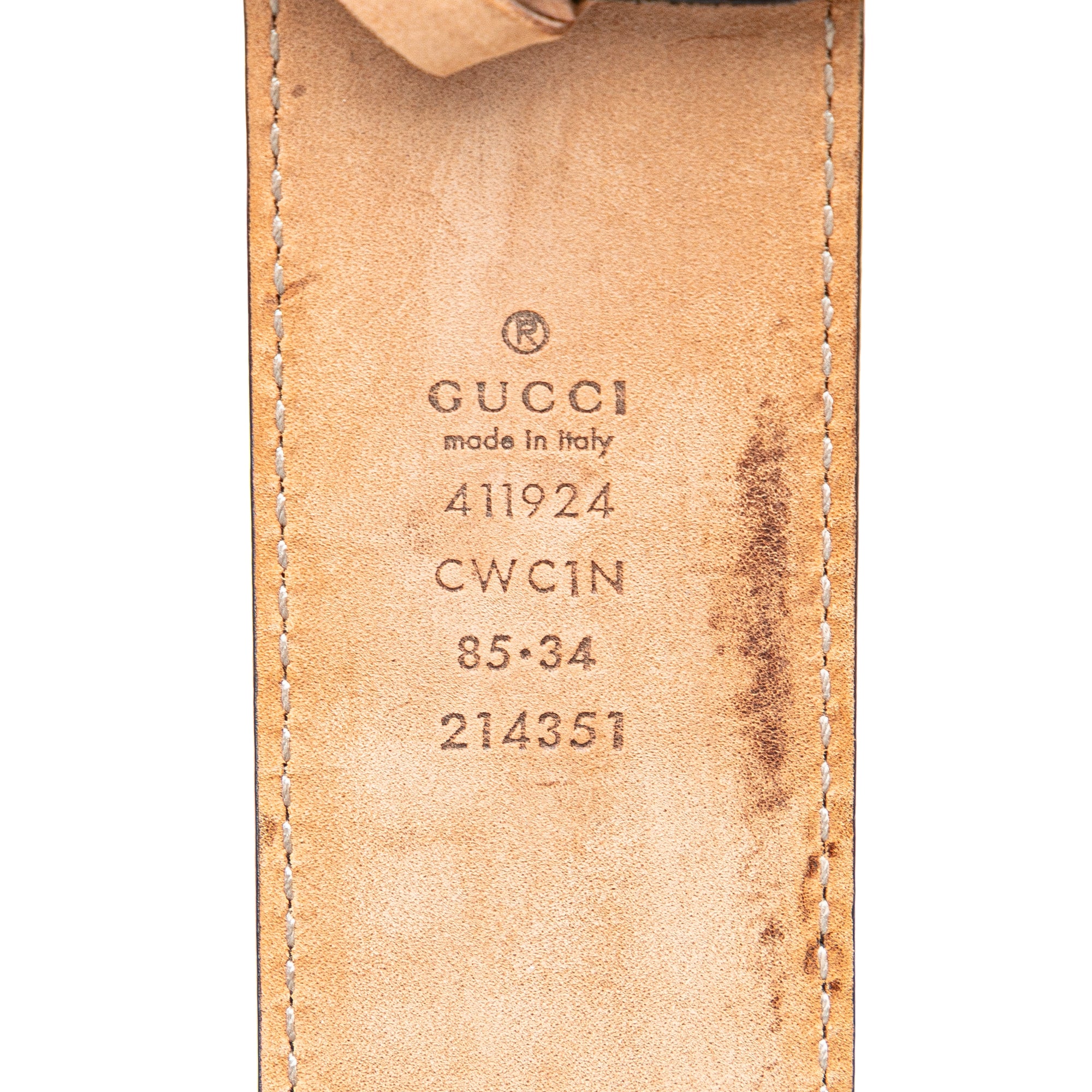 Guccissima Interlocking G Belt - Image 5