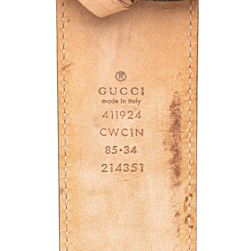 Guccissima Interlocking G Belt - Image 5