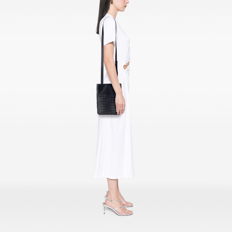 Nappa Intrecciato Messenger Bag - Image 10