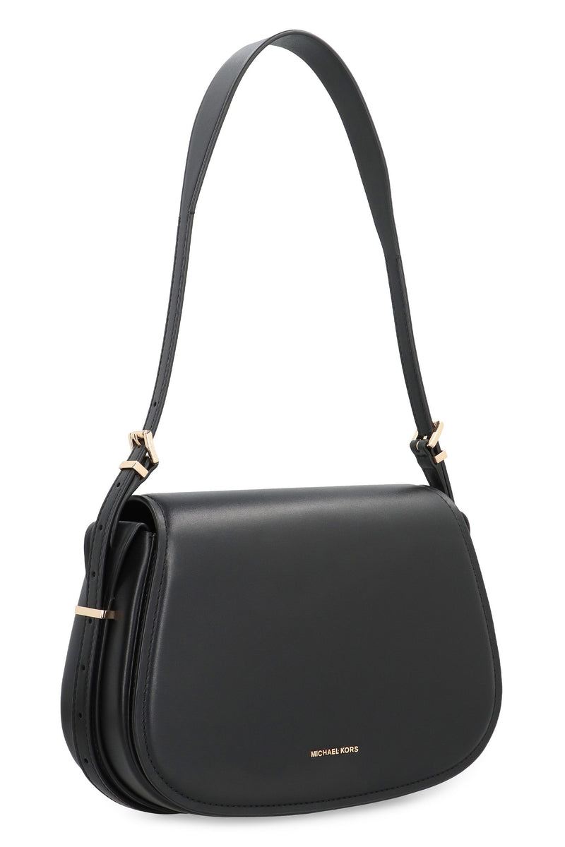 Michael Michael Kors Lydia Crossbody Bag — Black Cow Hide