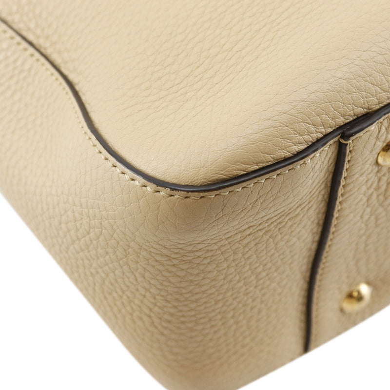 Small Leather Selleria FF Tote - Image 15