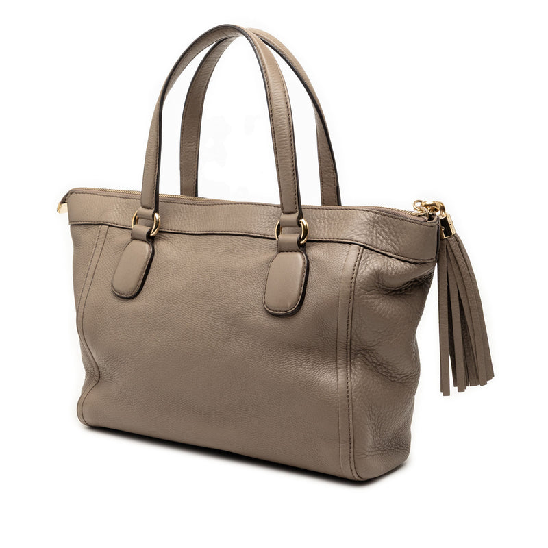 Small Leather Soho Working Tote - Image 2