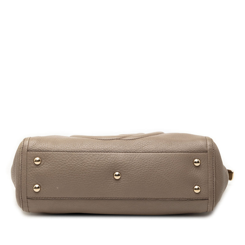 Small Leather Soho Working Tote - Image 3