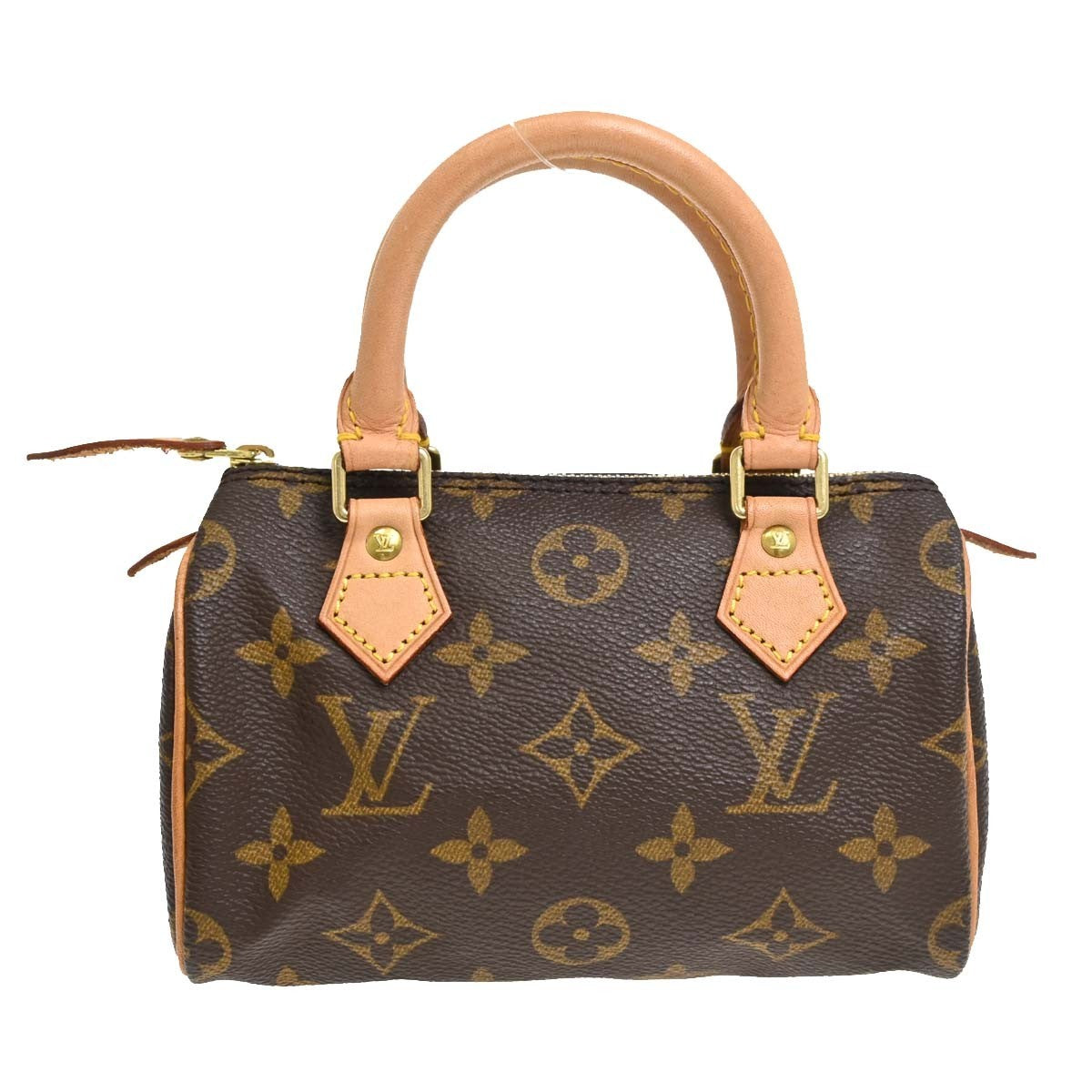 Louis Vuitton Speedy Mini Hl Monogram Canvas Brown Bag
