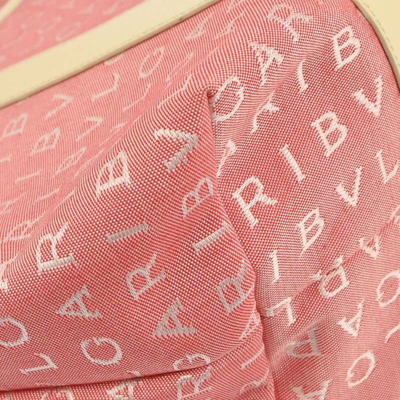 Bvlgari Logomania Canvas Pink Bag