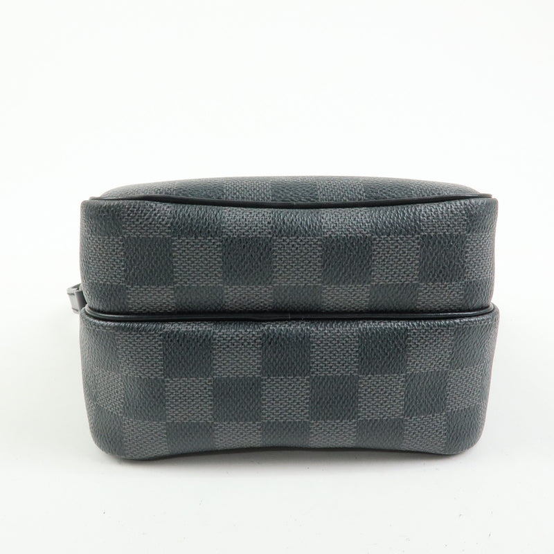 Louis Vuitton Rem Damier Graphite Black Canvas Bag
