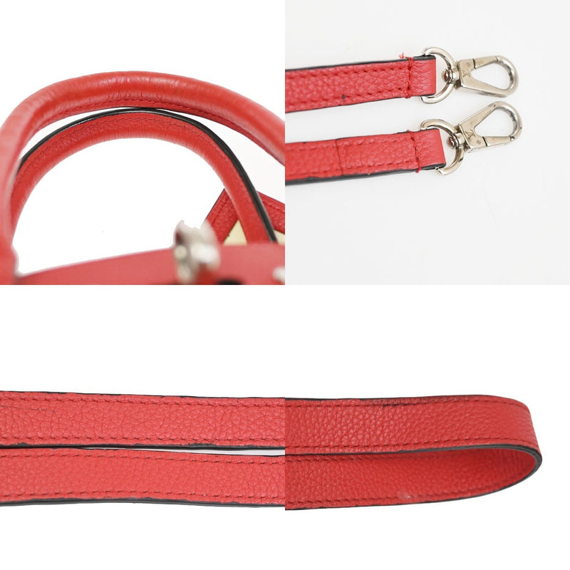 Louis Vuitton City Steamer Leather Red Bag