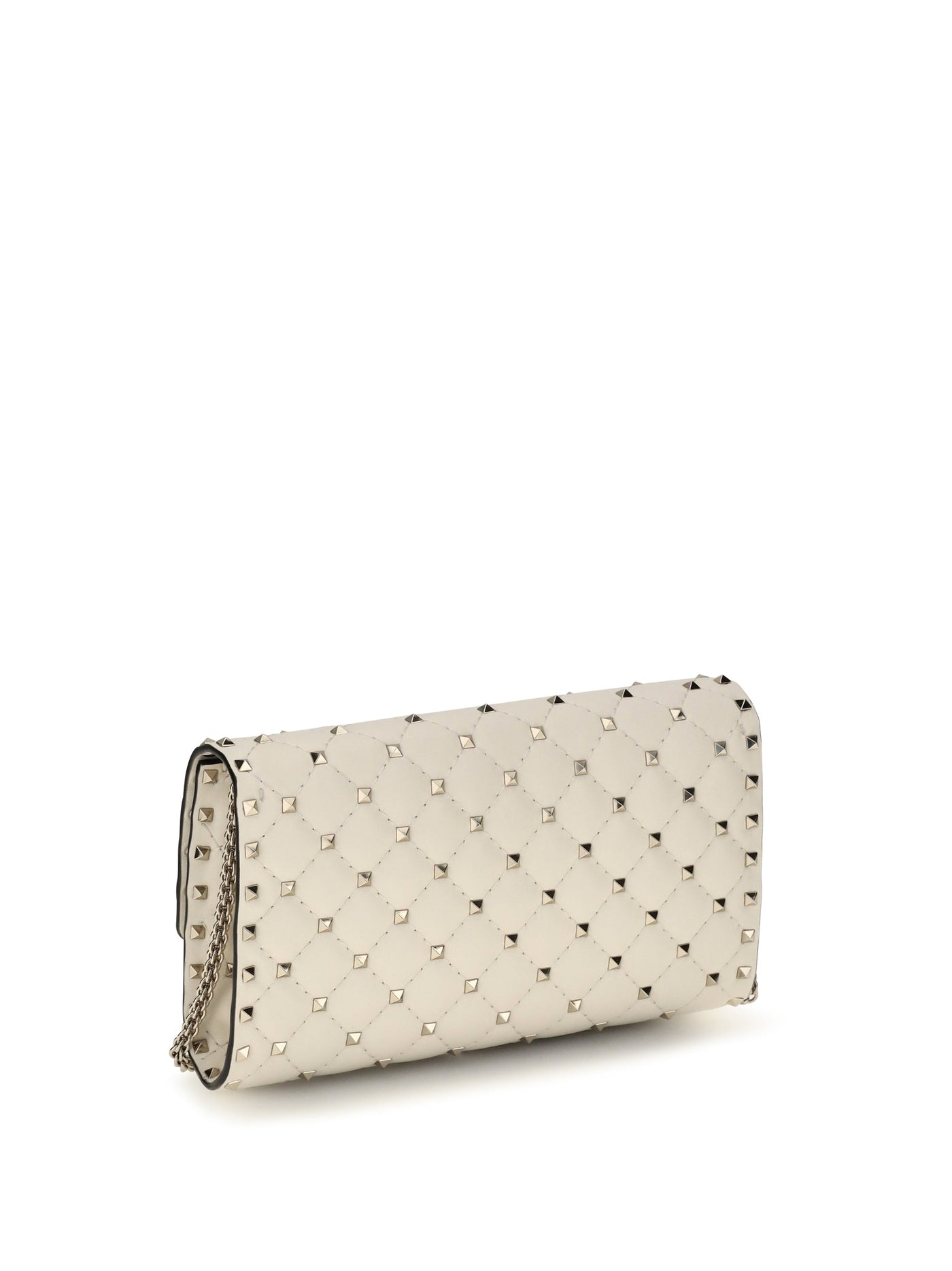 Valentino Garavani Shoulder Bag — Beige Calf Leather