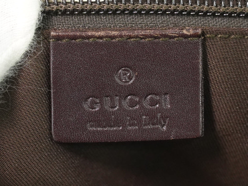 Gucci Flap Messenger Bag (outlet) Guccissima Leather Brown